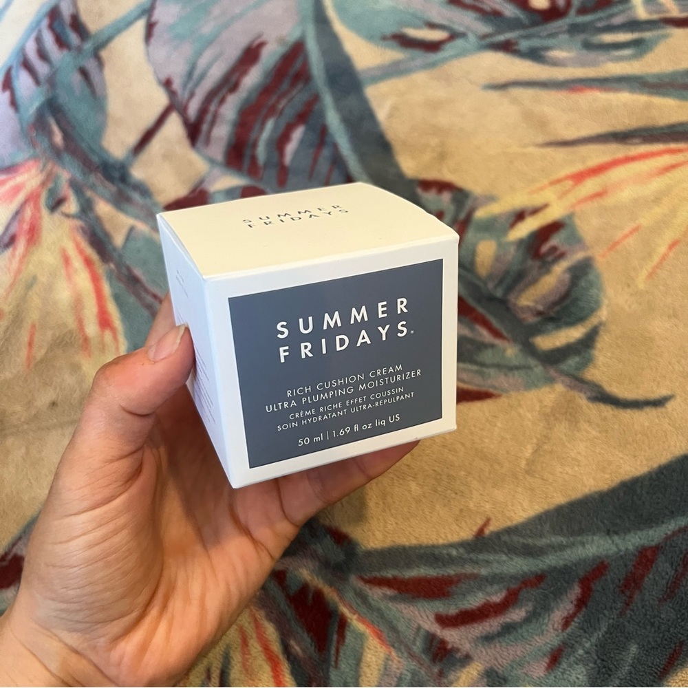 Summer Fridays Rich Cushion Cream Ultra Plumping Moisturizer